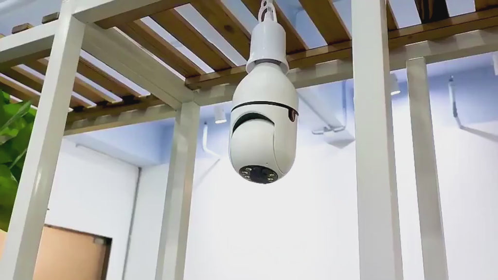 PHILAX Cam E27 — Cámara WiFi 1080P con Seguimiento Automático